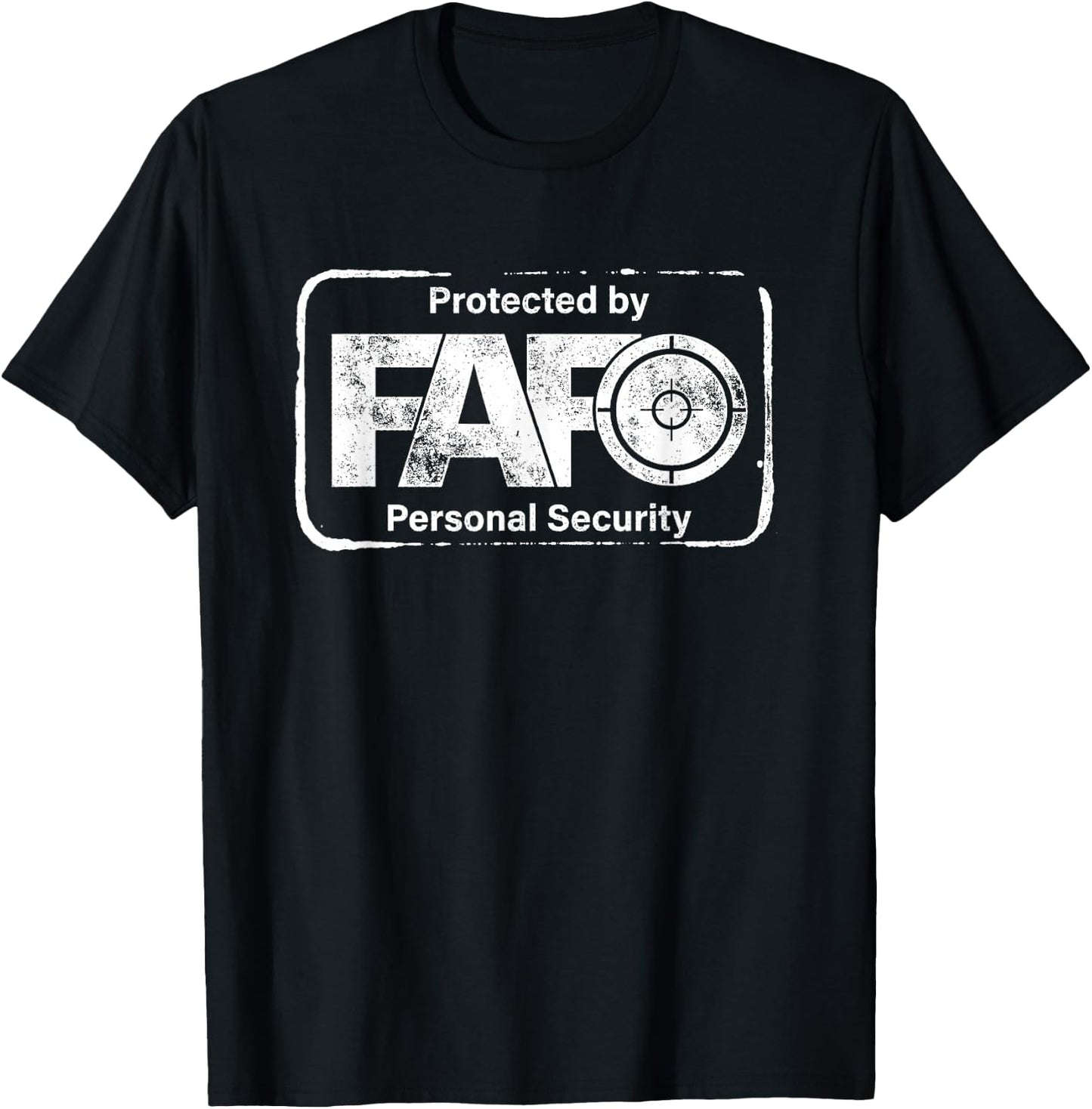 Funny F FAFO Around and Find Out for Republican Conservative T-Shirt - T-Shirt | Black