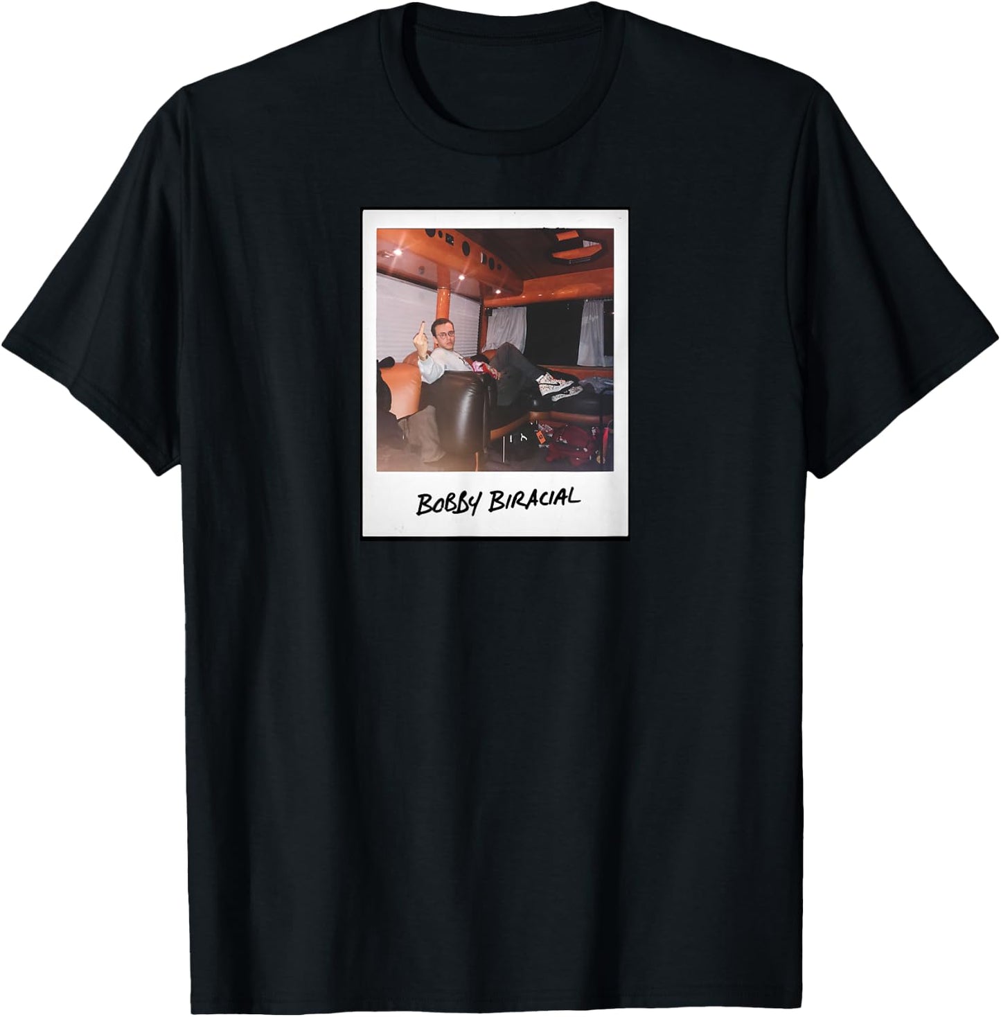 Logic Polaroid Finger T-Shirt - T-Shirt | Black