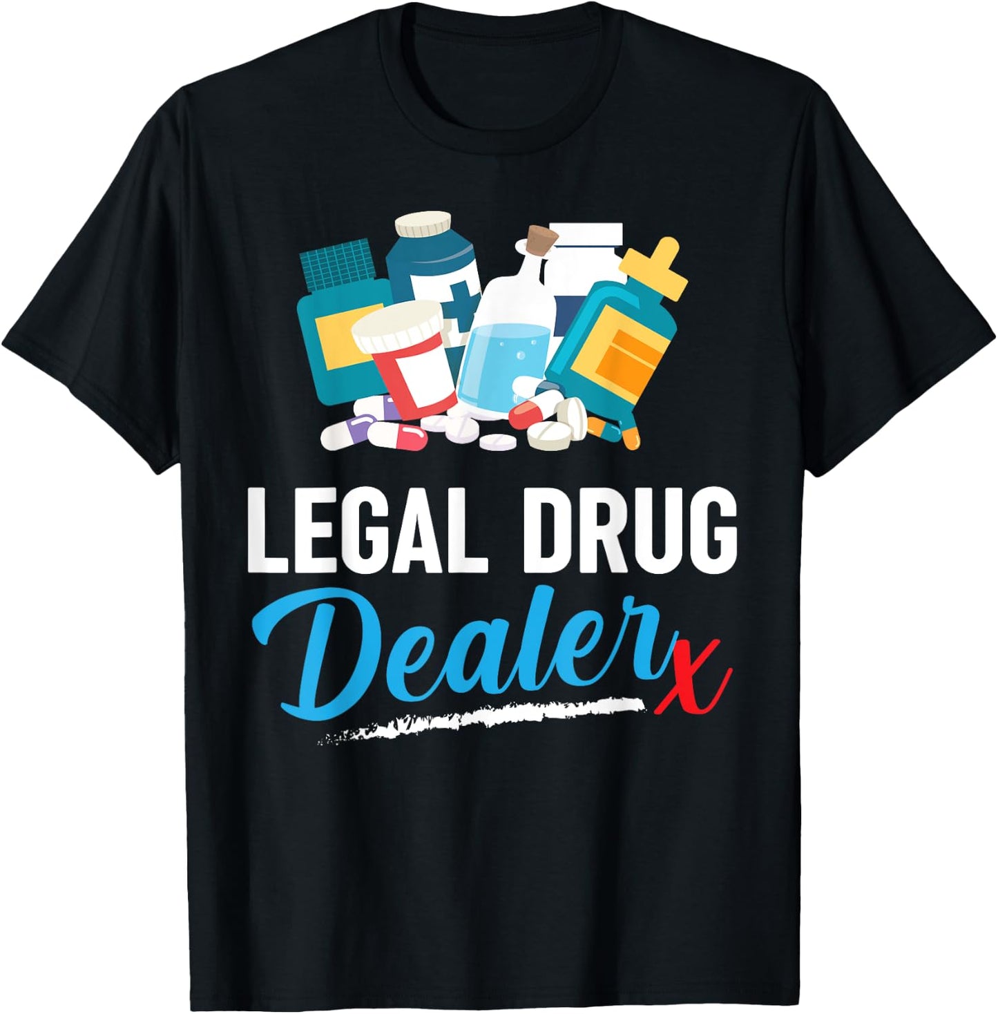 Nurse & Doctor -Adults Black Small T-Shirt - T-Shirt | Black