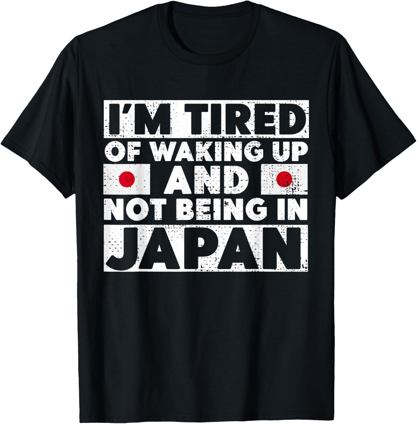Japanese Themed Gifts - I Love Japan Tokyo Visits Culture T-Shirt - T-Shirt | Black