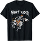 Night Rider Skeleton Cowboy Riding Horse Western Halloween T-Shirt - T-Shirt | Black