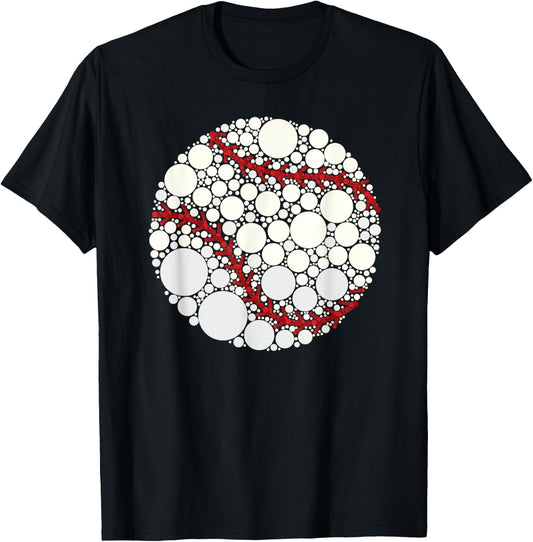 International Dot Day Baseball Polka Dot Sports Art Kids T-Shirt - T-Shirt | Black