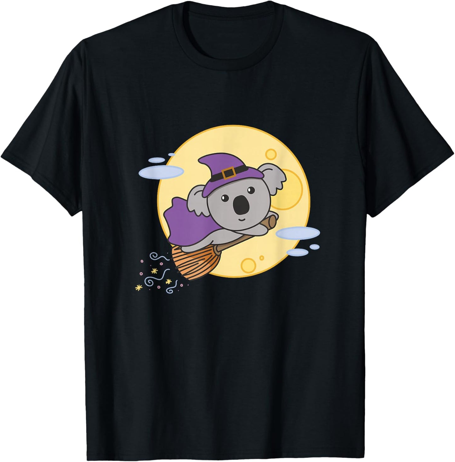 Koala Halloween Witches Costume Koalas Halloween T-Shirt - T-Shirt | Black