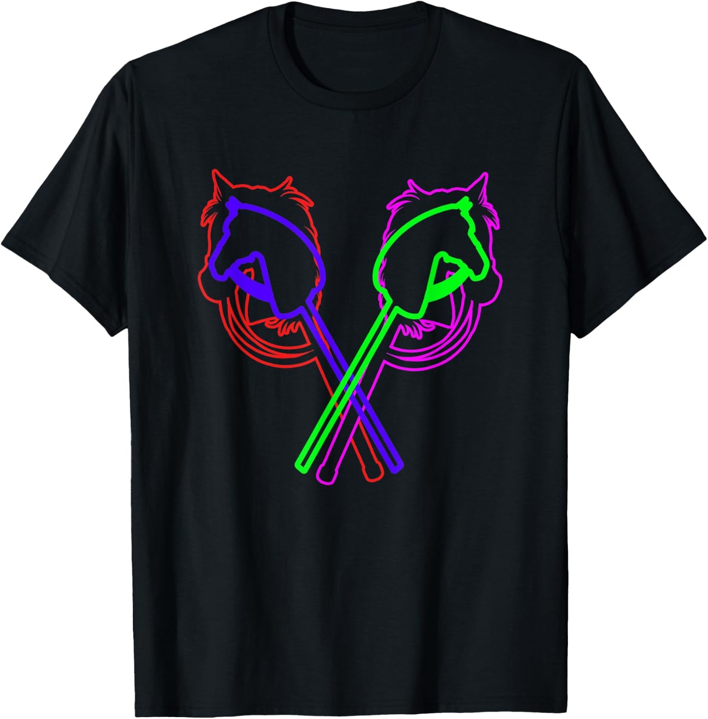 Hobby Horse hobby horse hobby horsing T-Shirt - T-Shirt | Black