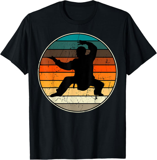 Kung Fu Martial Art Shaolin Monk T-Shirt - T-Shirt | Black