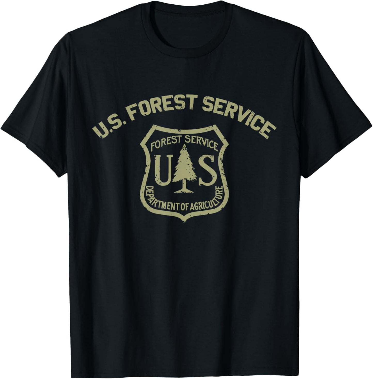 U.S. Forest Service - Wildfire Prevention T-Shirt - T-Shirt | Black