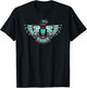Alaska Native American Art Tlingit Haida Eagle Tribal T-Shirt - T-Shirt | Black
