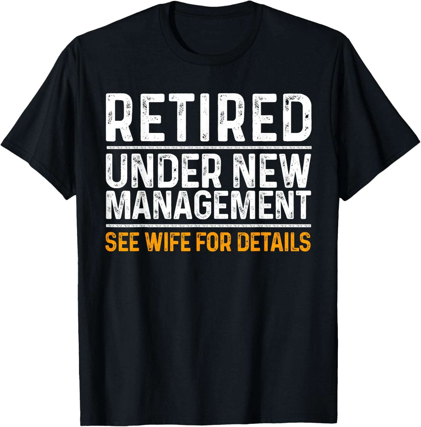 Funny Retirement Party Men's - Dad Humor, Classic Fit, Short Sleeve - Black T-Shirt - T-Shirt | Black