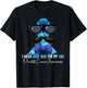 I Wear Light Blue For My Dad Prostate Cancer Awareness T-Shirt - T-Shirt | Black