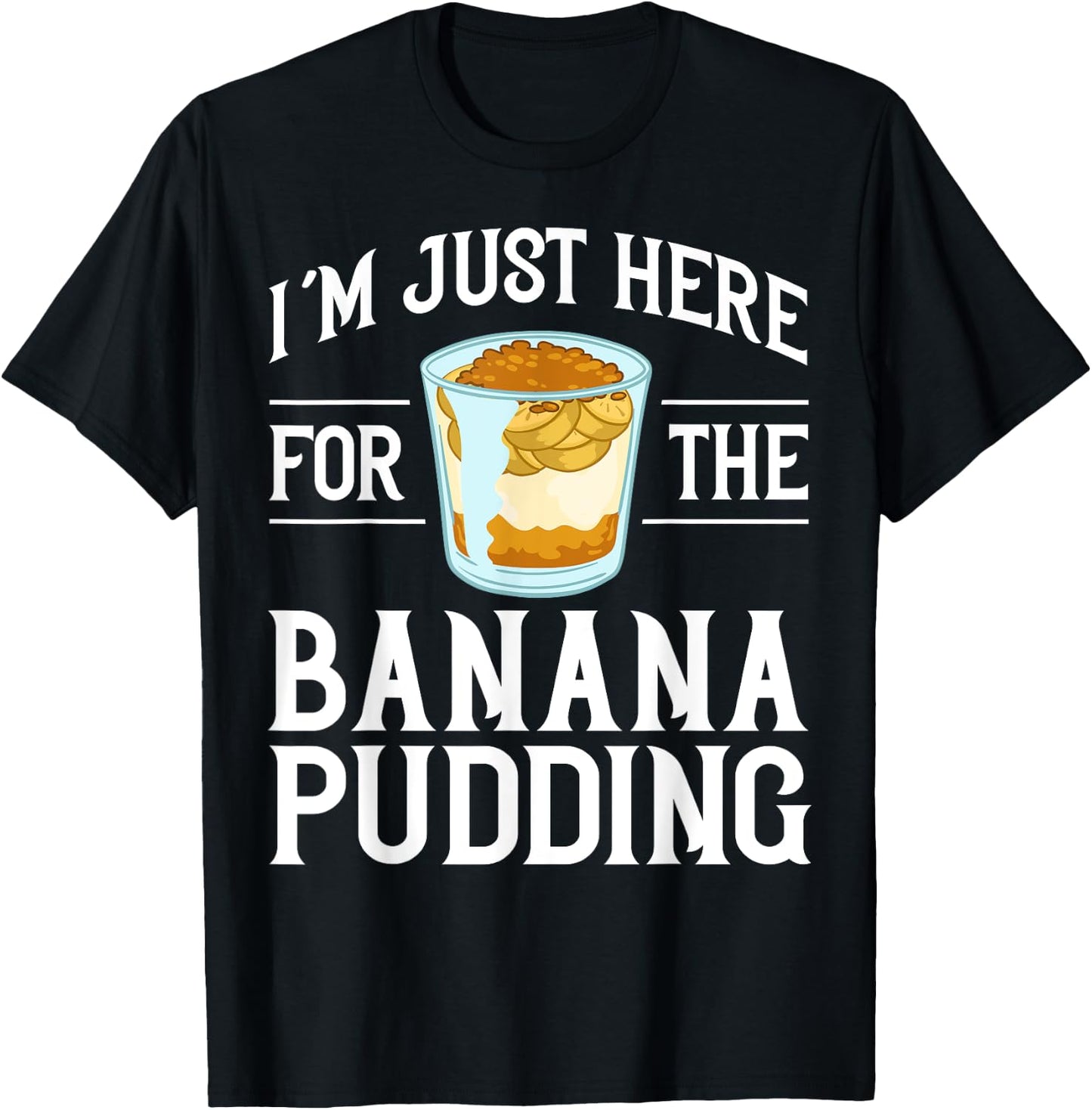 Banana Pudding Recipe Ice Cream Women Girls Kids T-Shirt - T-Shirt | Black