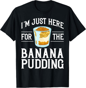 Banana Pudding Recipe Ice Cream Women Girls Kids T-Shirt - T-Shirt | Black
