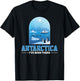 Antarctica I've Been There Antarctica Flag Travel Men Women T-Shirt - T-Shirt | Black