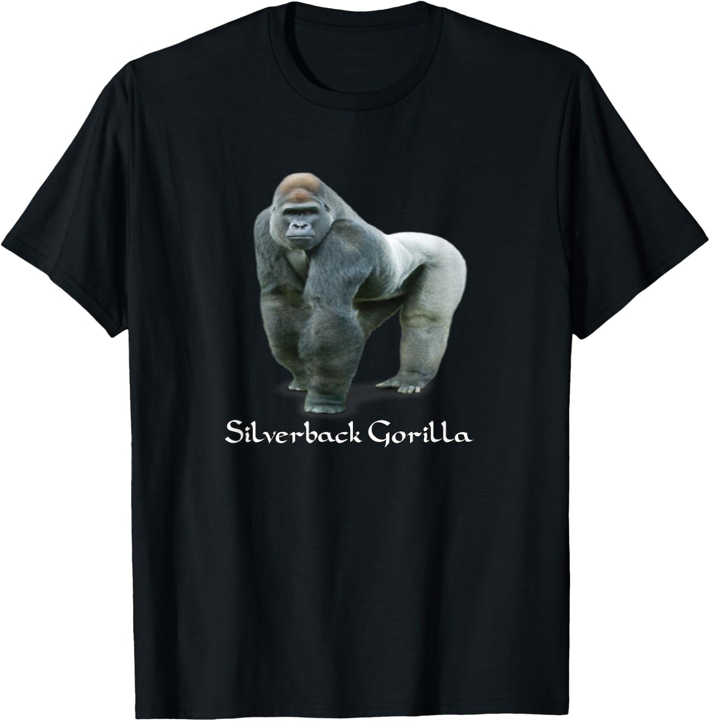 Silverback Gorilla T-Shirt - T-Shirt | Black