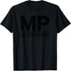 Mp Military Police Corps Us Army (black) T-Shirt - T-Shirt | Black