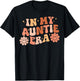 In My Auntie Era niece nephew matching Groovy T-Shirt - T-Shirt | Black