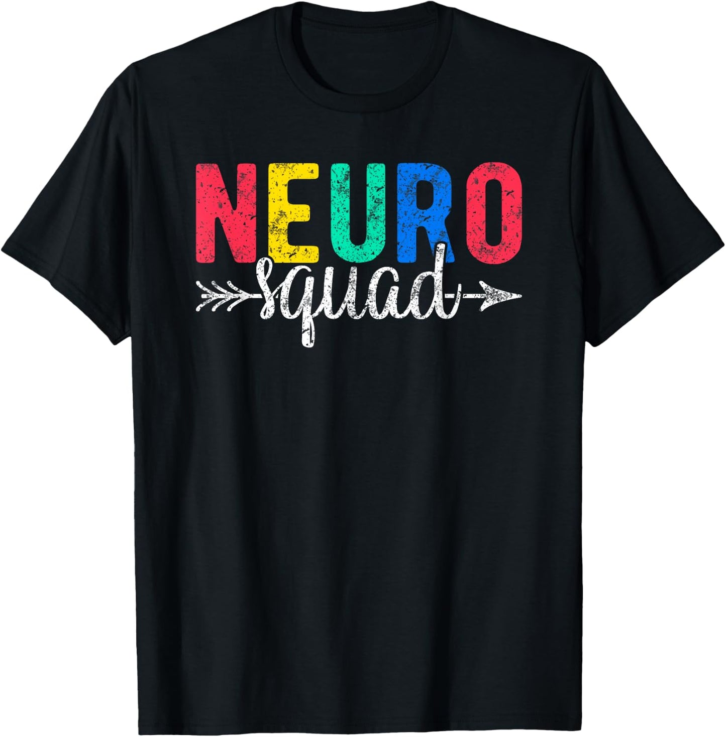 Neuro Squad Neurology Nurse Neuroscience T-Shirt - T-Shirt | Black