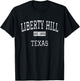 Liberty Hill Texas TX Vintage T-Shirt - T-Shirt | Black