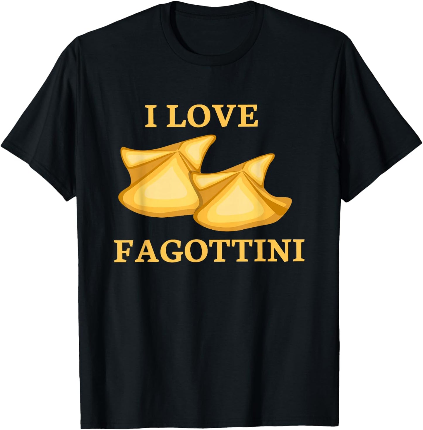 Fagottini Pasta Maker Foodie Italian Food Lover T-Shirt - T-Shirt | Black