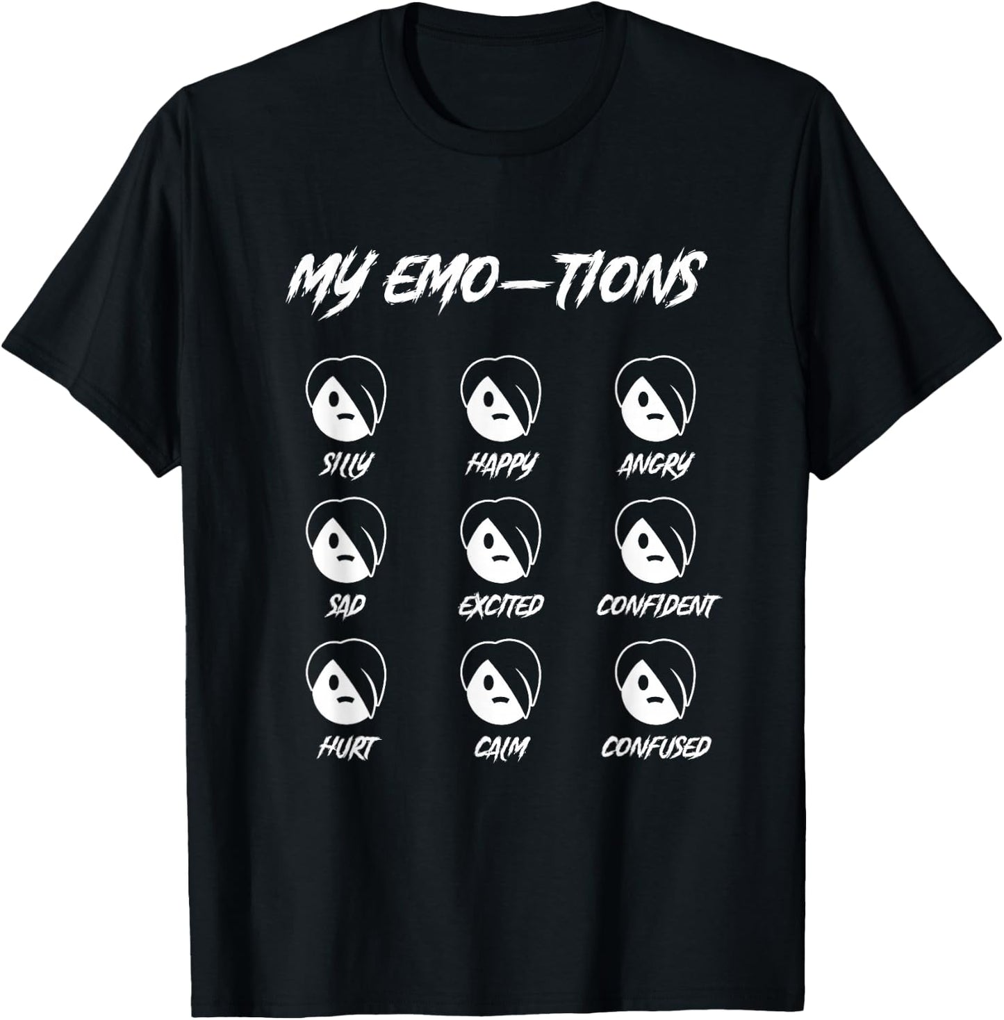Funny Goth Gothic 00's 2000s - Punk Rock Emo T-Shirt - T-Shirt | Black
