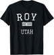 Roy Utah UT Vintage T-Shirt - T-Shirt | Black