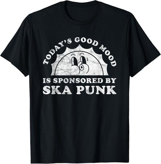 Funny Cute Retro Vintage Ska Punk or Ska-core T-Shirt - T-Shirt | Black