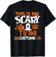 Tutor Halloween Shirt Costume Funny School T-Shirt - T-Shirt | Black