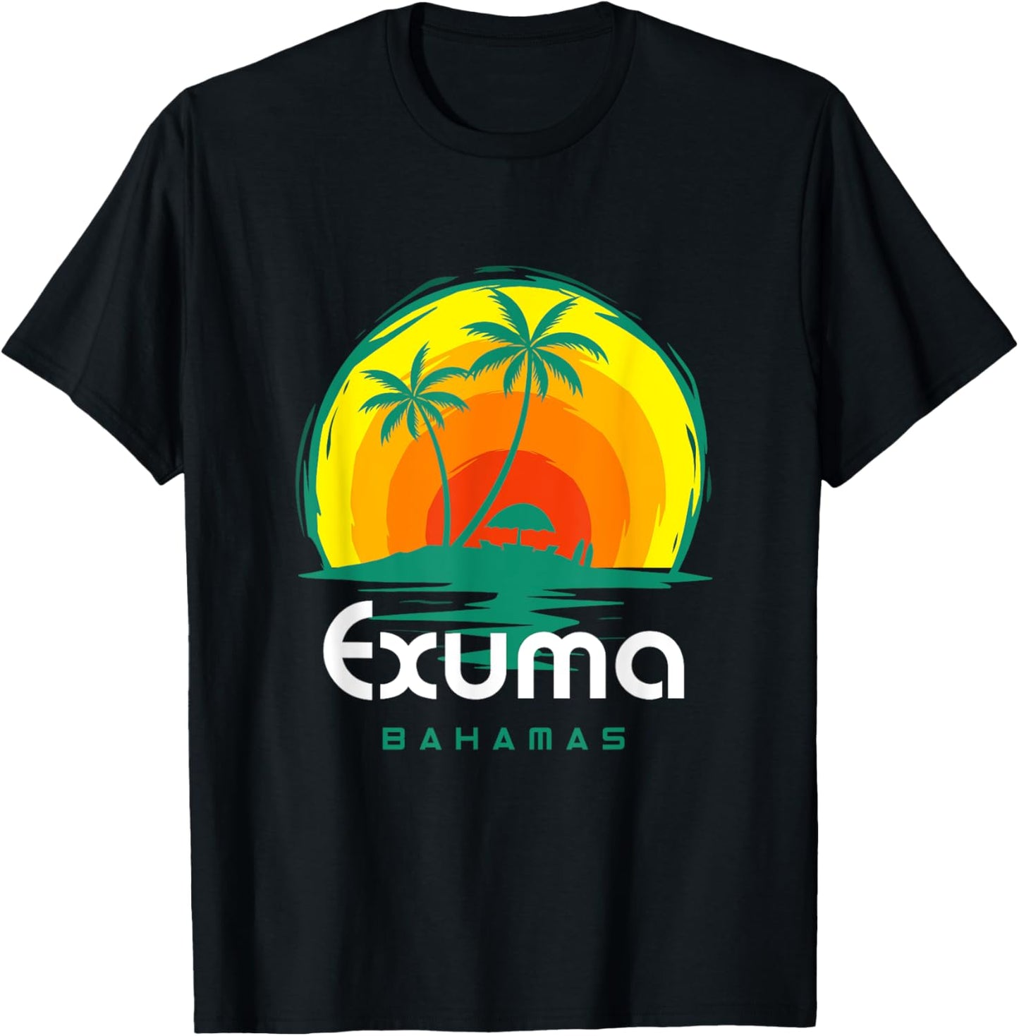 Bahamas Exuma T-Shirt - T-Shirt | Black