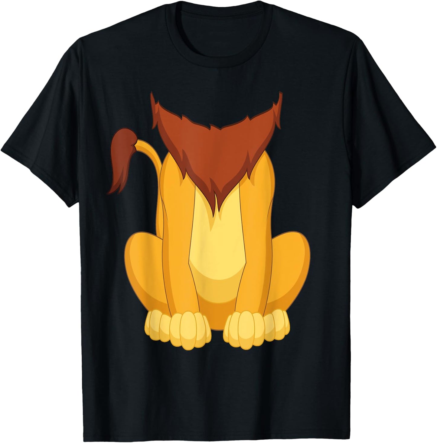 Lion Lion Costume Shirt T-Shirt - T-Shirt | Black