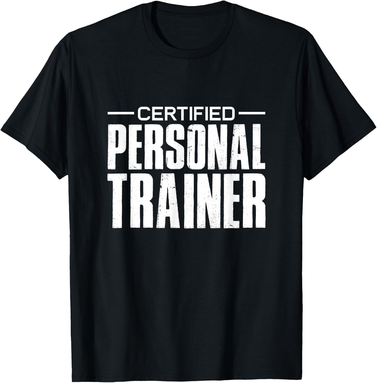 Certified Personal Trainer Gym Fitness Workout T-Shirt - T-Shirt | Black