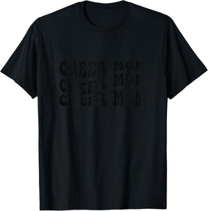 Cheer Mom T-Shirt - T-Shirt | Black