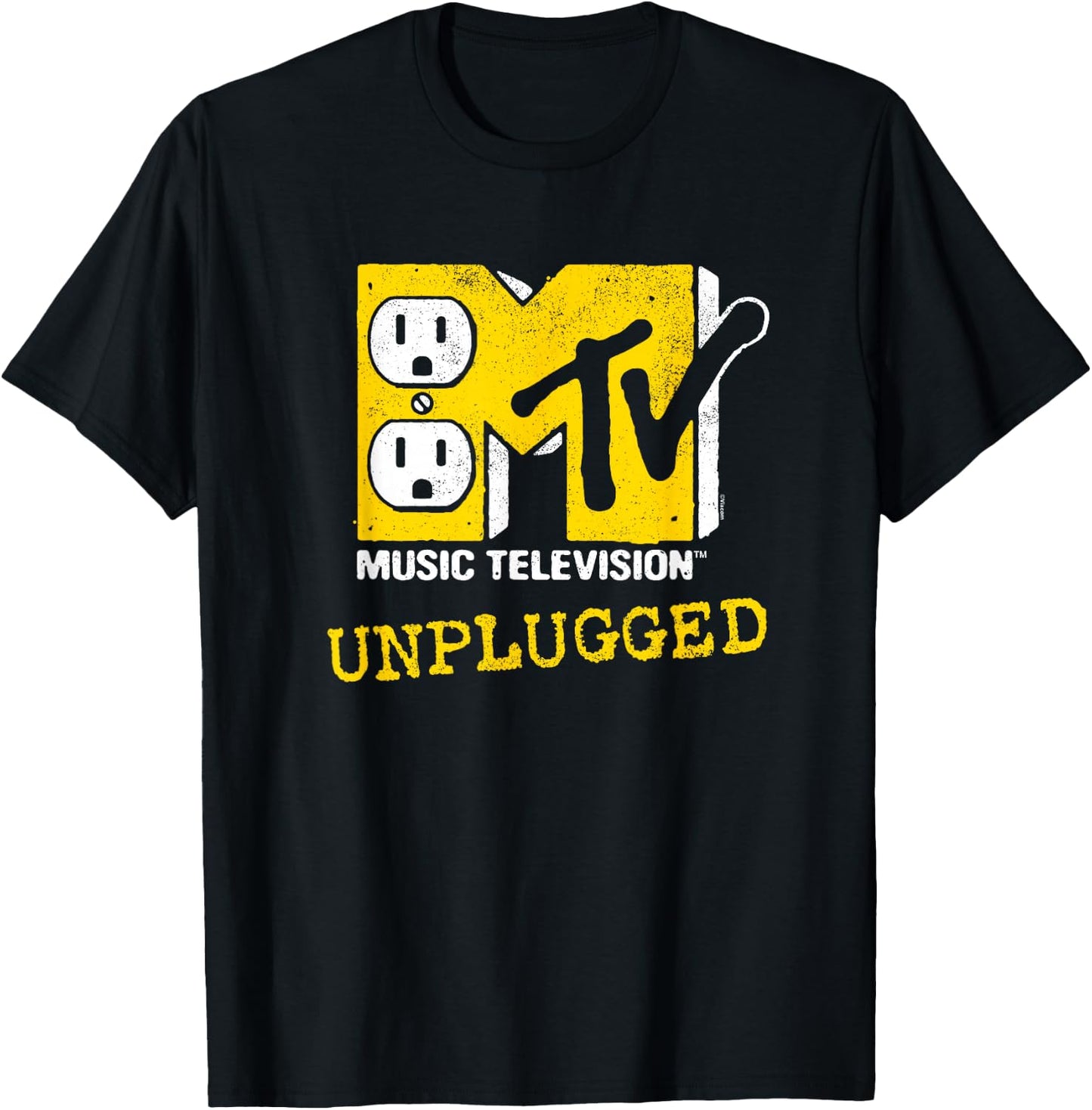 MTV Unplugged - Unplugged MTV Logo T-Shirt - T-Shirt | Black