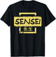 Sensei Japanese Text Teacher T-Shirt - T-Shirt | Black