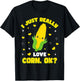 I Just Really Love Corn T-Shirt - T-Shirt | Black