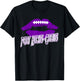 Port Neches-Groves High School Indians Football Lips PNG T-Shirt - T-Shirt | Black