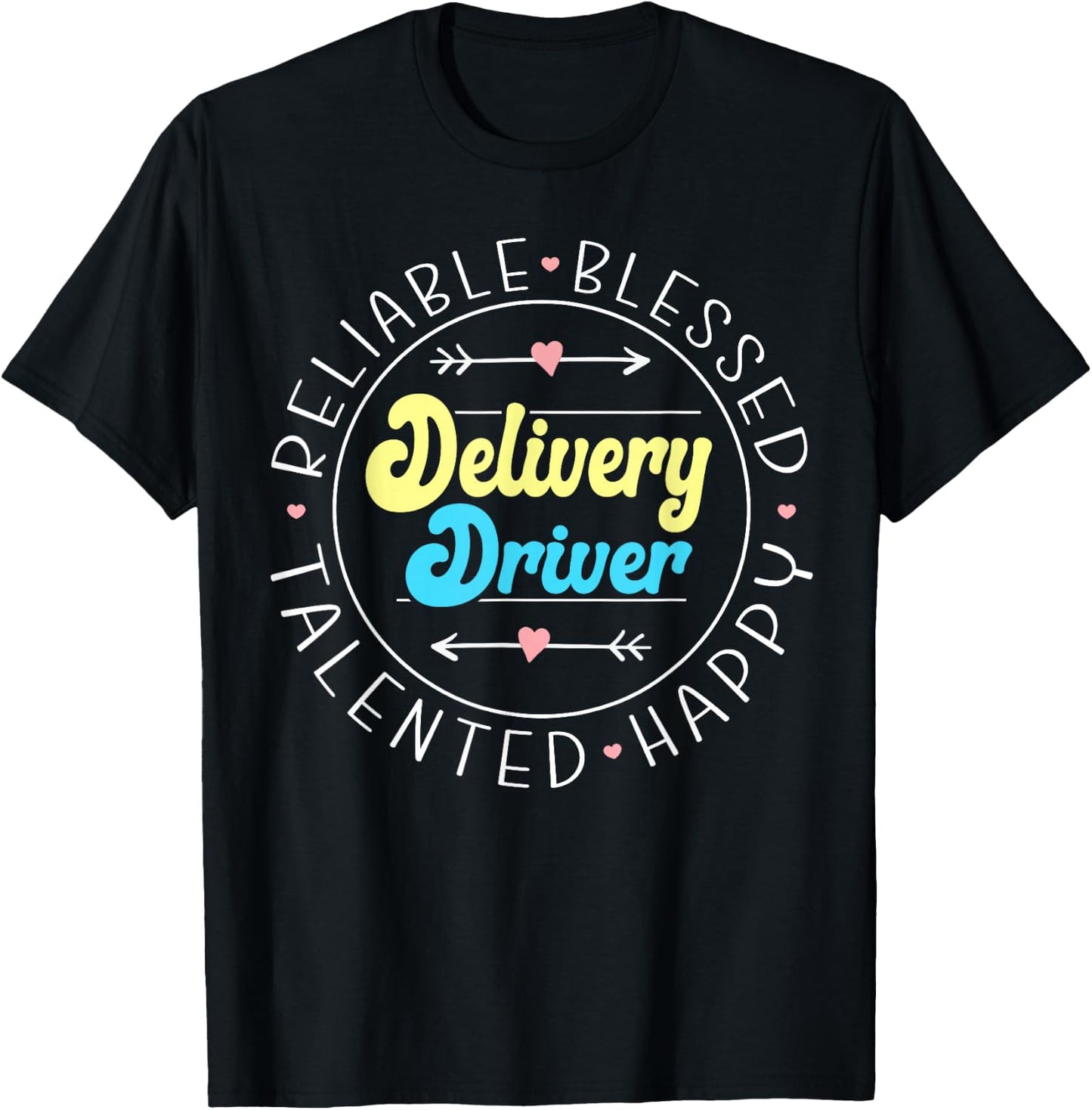Funny Delivery Truck Driver Courier Postal Worker Delivery Driver - Men's Classic Fit Black Short Sleeve - Small T-Shirt - T-Shirt | Black