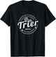 Trier Vintage Moselle Rhineland-Palatinate Germany T-Shirt - T-Shirt | Black