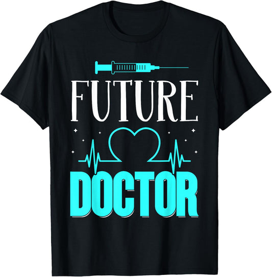 Future Doctor Study Medical School Medical Student T-Shirt - T-Shirt | Black