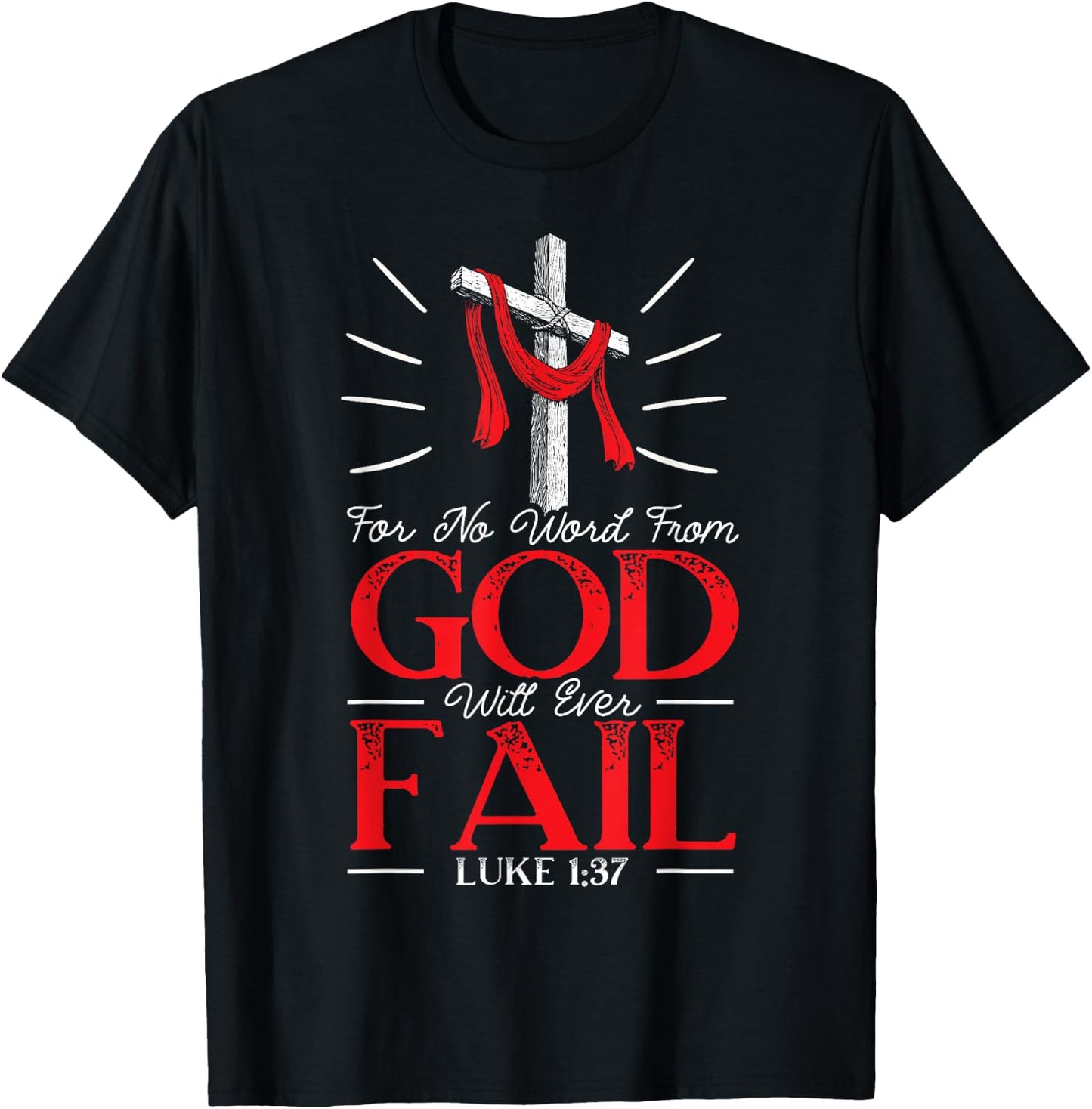 Bible Jesus Christ Religious Pastor Christian Believer T-Shirt - T-Shirt | Black