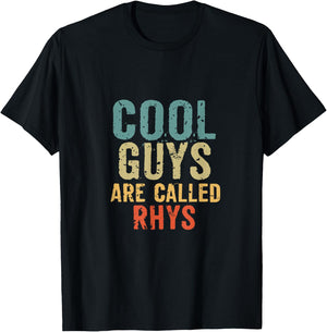 Cool guys are called rhys T-Shirt - T-Shirt | Black