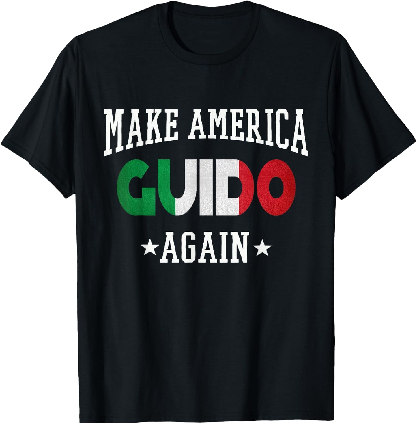 Make America Guido Again T-Shirt - T-Shirt | Black