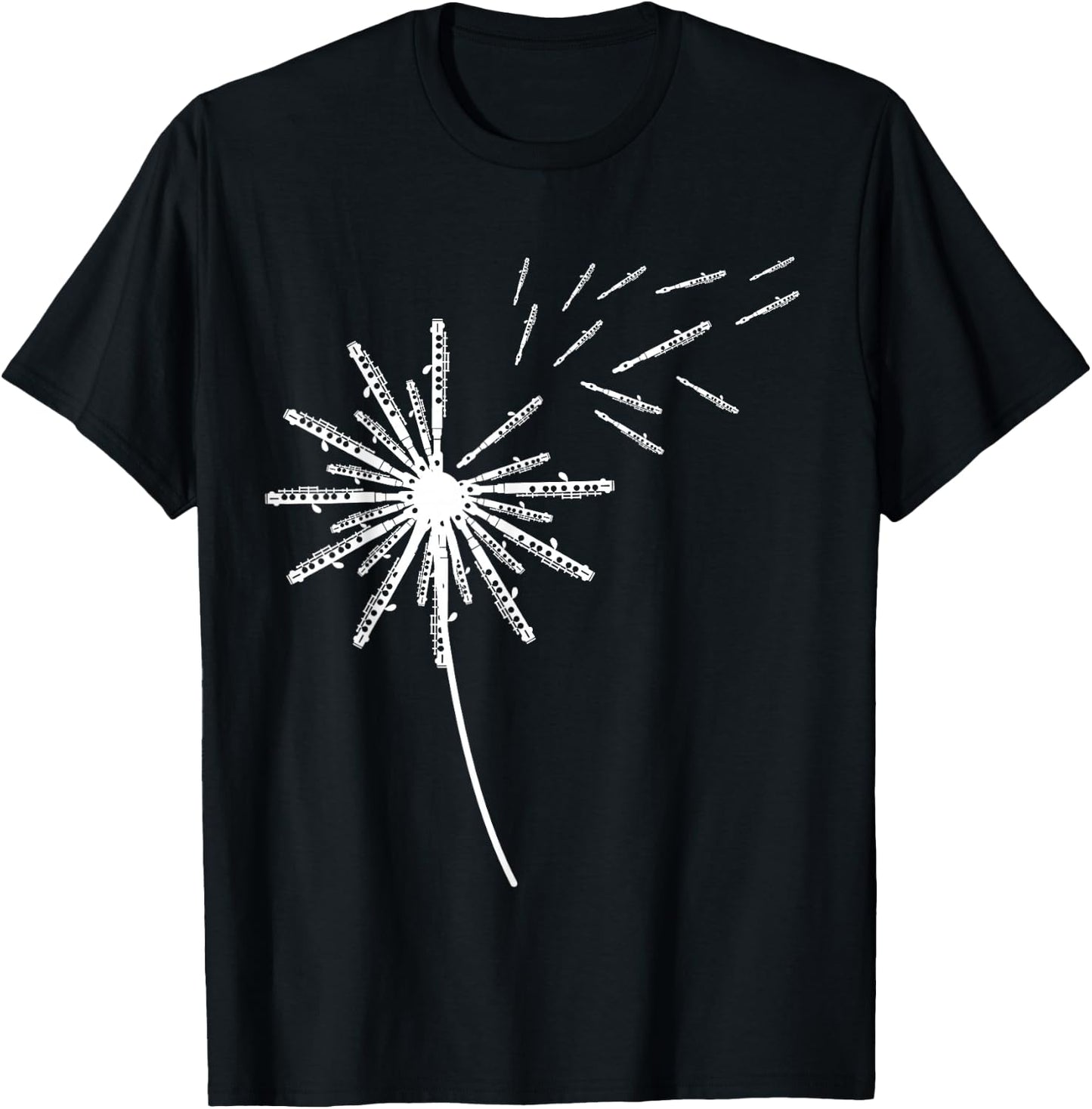 Dandelion Piccolo Shirt for Piccolist | Piccolo T-Shirt - T-Shirt | Black