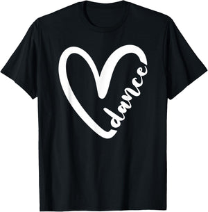 Love Dance Cute Dance T-Shirt - T-Shirt | Black