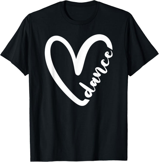 Love Dance Cute Dance T-Shirt - T-Shirt | Black