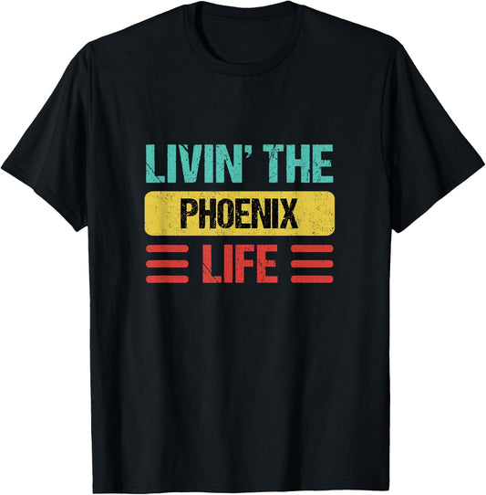 Phoenix Name T-Shirt - T-Shirt | Black