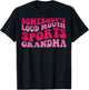Somebody's loud mouth sports grandma T-Shirt - T-Shirt | Black