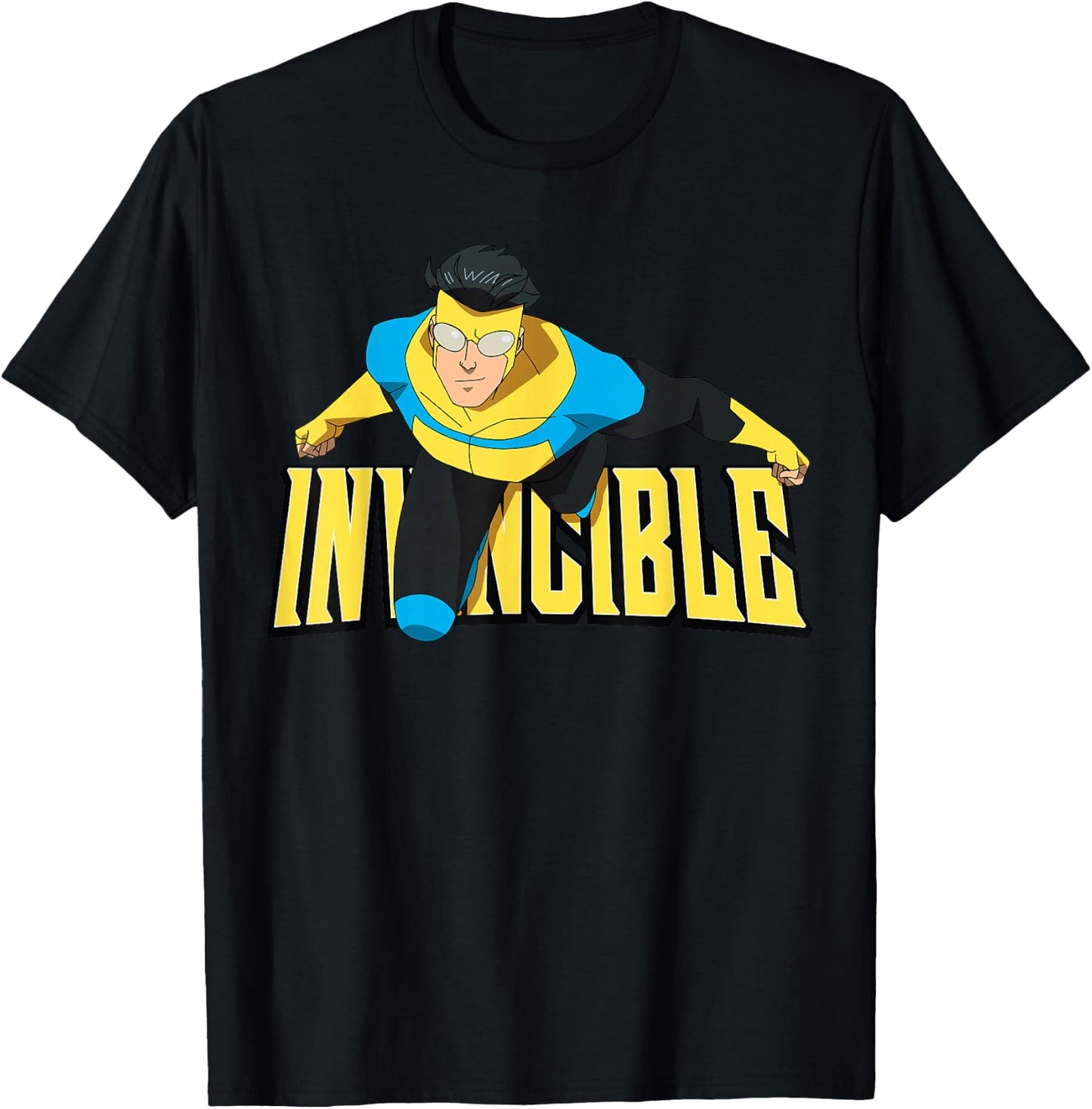 Invincible Animated - Invincible T-Shirt - T-Shirt | Black