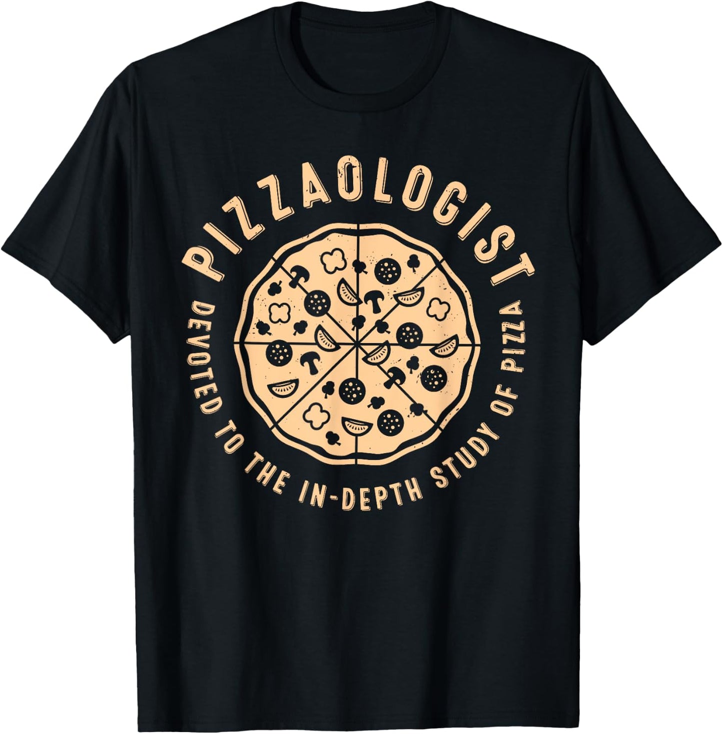 Pizzaologist Pizza Maker Baker Italian Food Lover Women Men T-Shirt - T-Shirt | Black