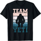 Team Yeti - Yeti Cryptid Abdominal Snowman T-Shirt - T-Shirt | Black