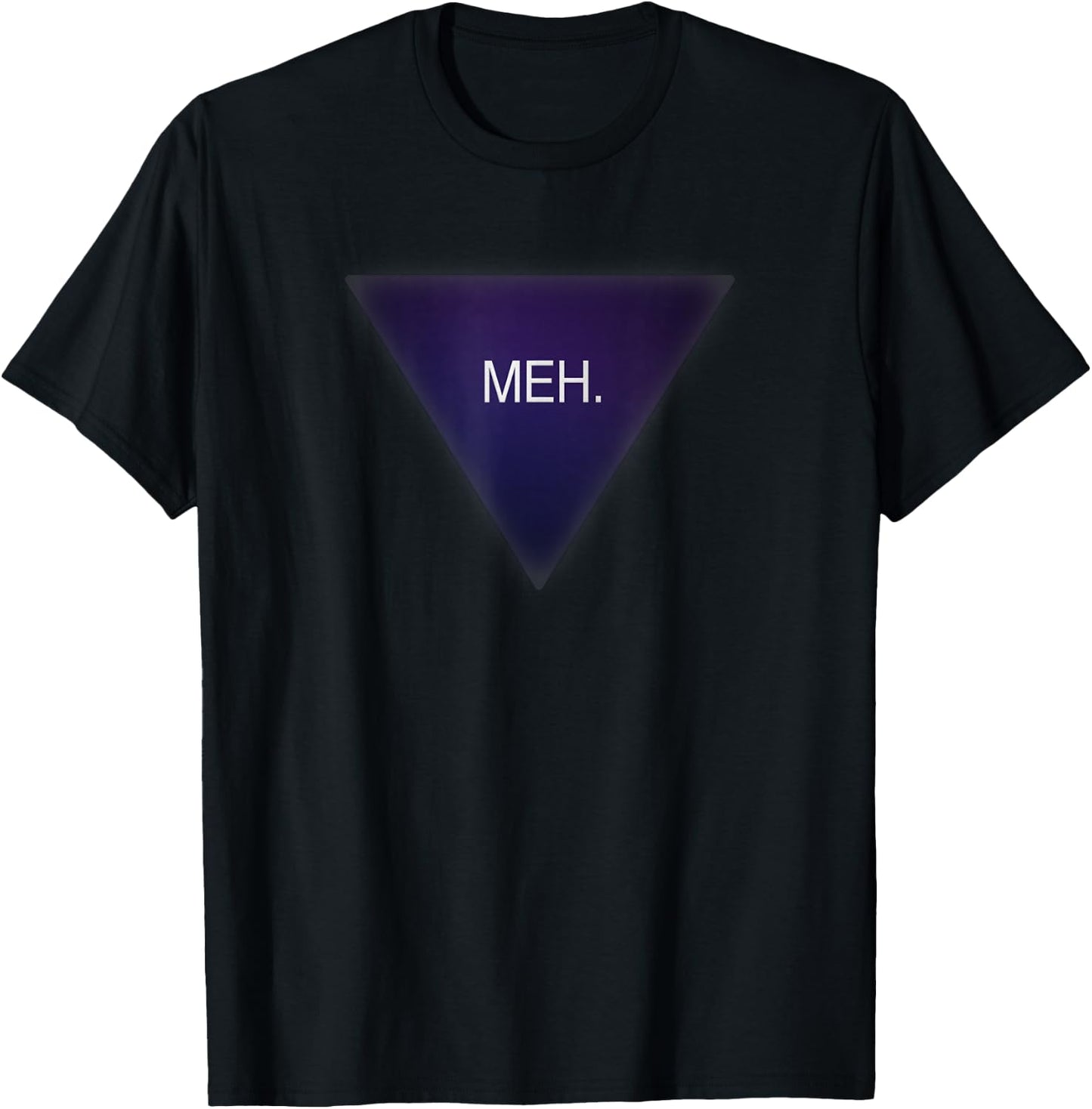Trendy Meh Magic 8 Ball Answer T-Shirt - T-Shirt | Black