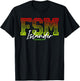FSM Islander | Micronesia Reggae T-Shirt - T-Shirt | Black
